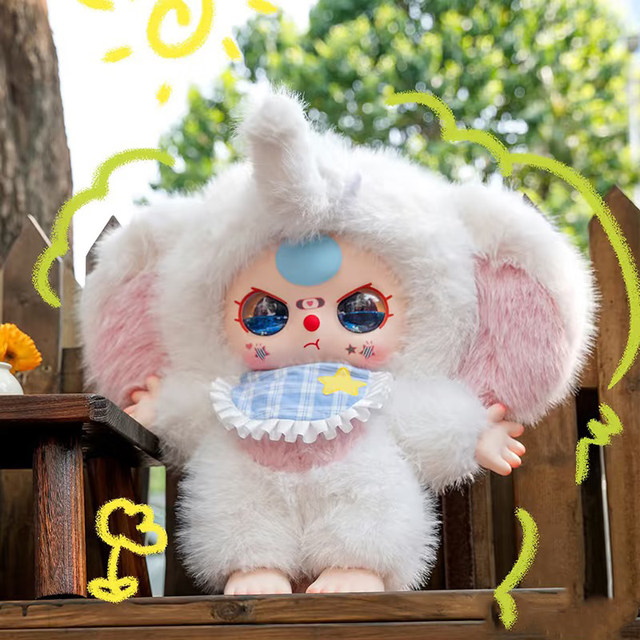 Baby Three 3-Year-Old 1000% Large V2 Nautical Adventure Plush Blind Box Trendy Toy Figurine Gift