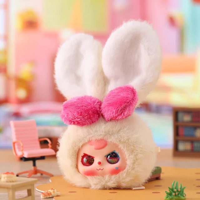 Big Baby Sweetheart Bunny Zipper Bag Series Plush Pendant Blind Box Doll Girl's Gift