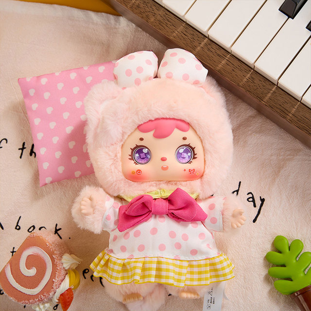 Samuel Three Little Furry Animal Friends Series Plush Pendant Blind Box Rabbit Doll Girl's Gift