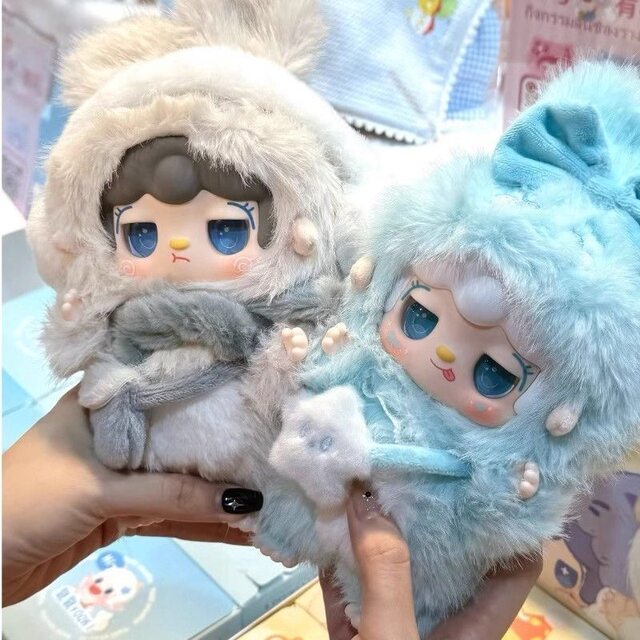 Yooki Oxygen 3Rd Generation Warm Bunny Plush Pendant Blind Box Doll Toy New Year Gift for Girls