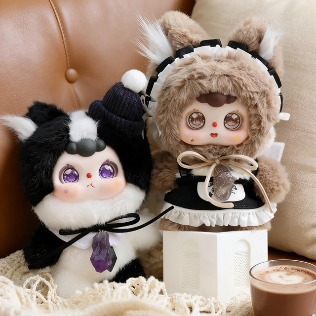 Doobo Plush Cat Series Jimeow Story Plush Pendant Blind Box Cat Doll Gift for Girls