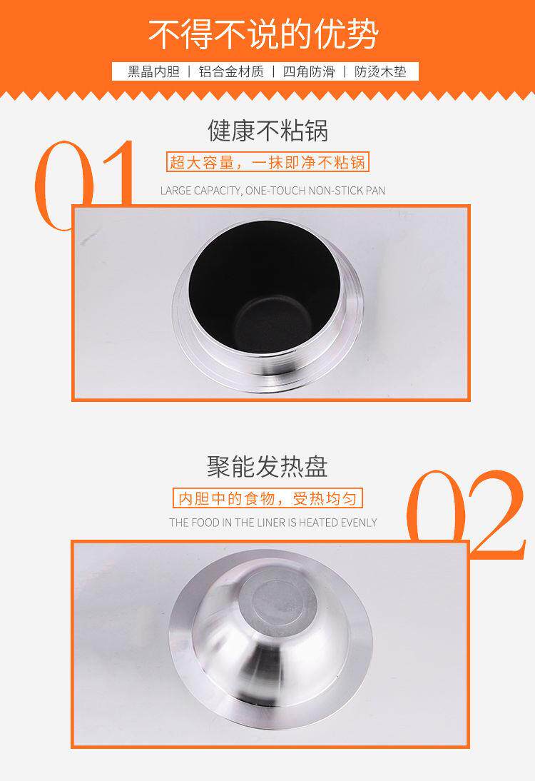 Японский Wulong Pot Prieceed Rice артефакт Питание вмазвание студент комната с несколькими кроватями на открытом воздухе кемпинг использовать портативный алкоголь Готовить алюминий горшок 