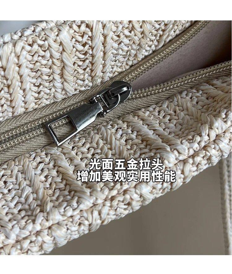 товар из китая 欧贝贝轻便大容量包包新款海边度假编织单肩休闲洋气手提托特外出