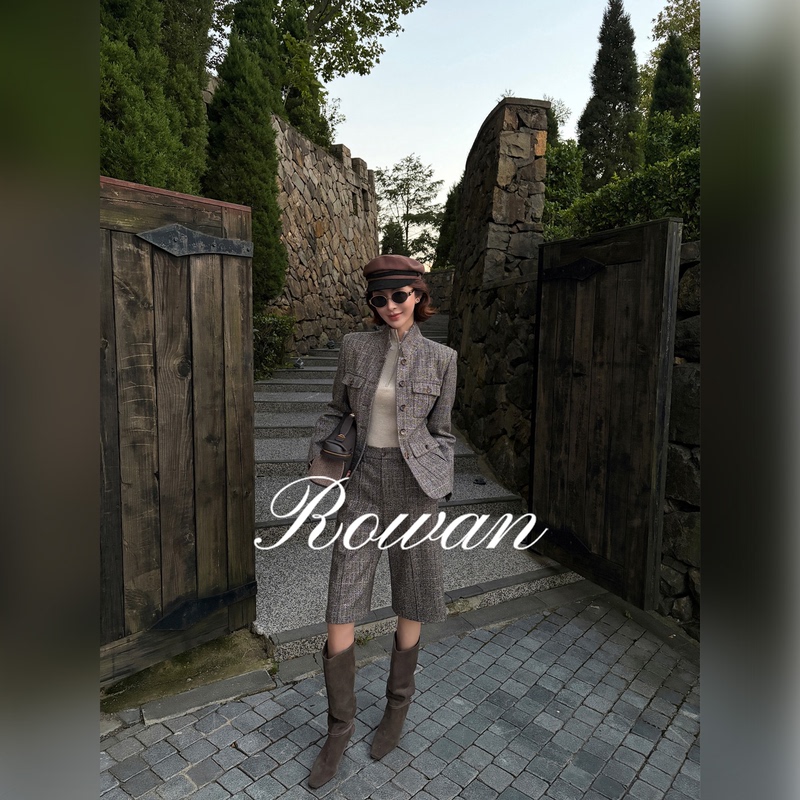Rowan | [Relaxed Style] Old Money Style Commuting Chic Little Chanel Style Jacket T89Ww0075