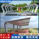 Garden landscape corridor frame garden cultural corridor special-shaped corridor shape corridor frame 001 publicity viewing rail landscape pavilion small