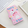 New Cute Cartoon Money-Saving Book for Students and Children, Large-Capacity Financial Management Storage Book, Portable Storage Loose-Leaf Money-Saving Book