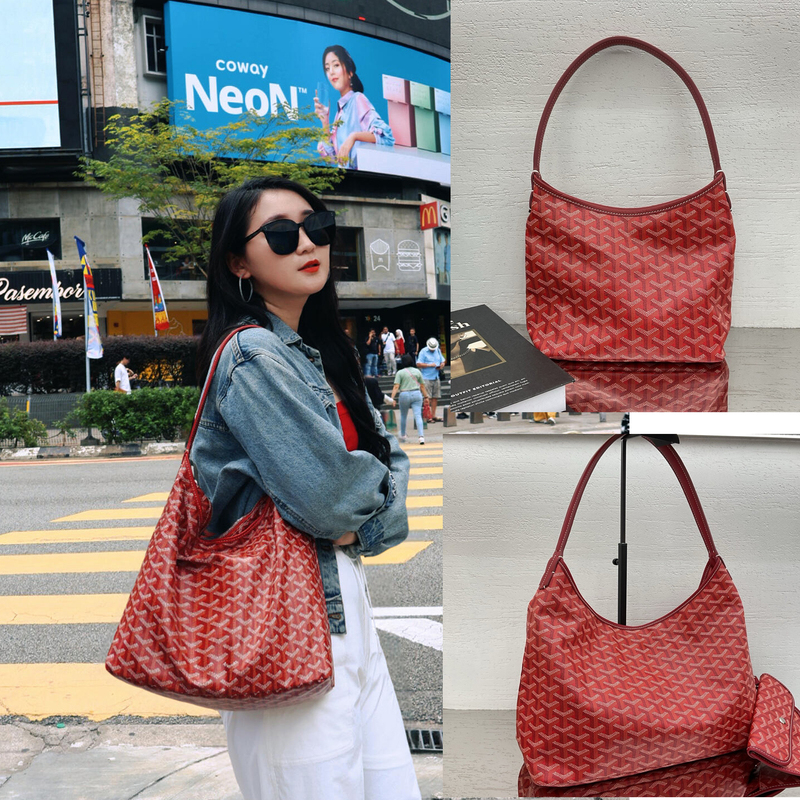 Genuine Leather Dog-Tooth Bag Wedding Bag Red Festive Tote Bag Hobo Bridal Bag Large Capacity Lightweight Versatile Everyday Use Genuine Leather Dog-Tooth Bag Wedding Bag Red Festive Tote Bag Hobo Bridal Bag Large Capacity Lightweight Versatile Everyday Use