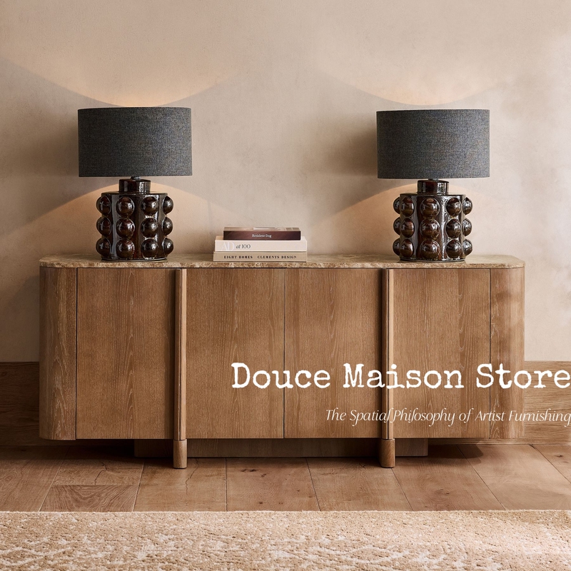 Medieval-Style Marble Solid Wood Sideboard Designer High-End Light Luxury Wall-Side Cabinet Home Decorative Cabinet Storage Cabinet Medieval-Style Marble Solid Wood Sideboard Designer High-End Light Luxury Wall-Side Cabinet Home Decorative Cabinet Storage Cabinet