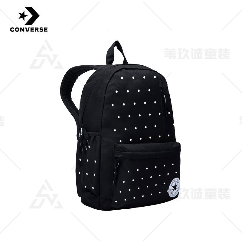 Converse Backpack, Fashionable and Simple, Polka Dot, Large Capacity School Bag for Male and Female College Students, 2026 New Model, Can Be Used as a Hanging Accessory Backpack