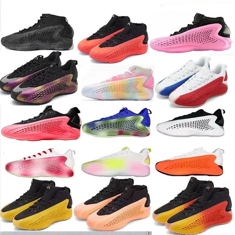 Edward Waltz First Generation Black, Orange, White, Pink, Blue and Green Men's Shoes Huazi Ae1 Generation Low-Top Snake Year All-Star Wear-Resistant Basketball