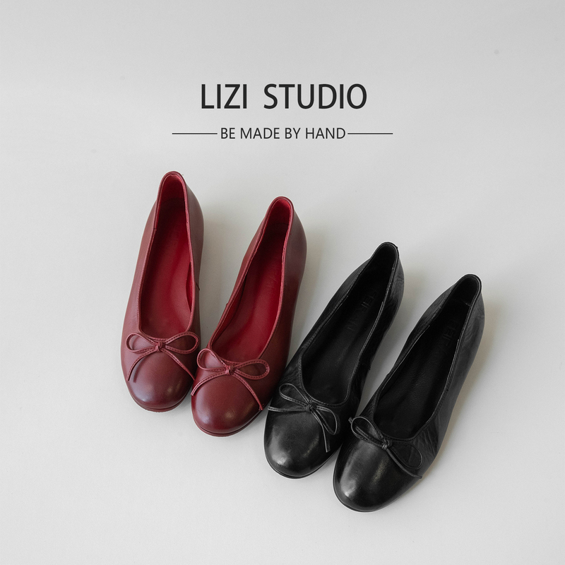 【Chestnut】3Cm Bow Mary Jane Shoes for Women, Flat Round-Toe Ballet Shoes, Slip-On Versatile Single Shoes 【Chestnut】3Cm Bow Mary Jane Shoes for Women, Flat Round-Toe Ballet Shoes, Slip-On Versatile Single Shoes