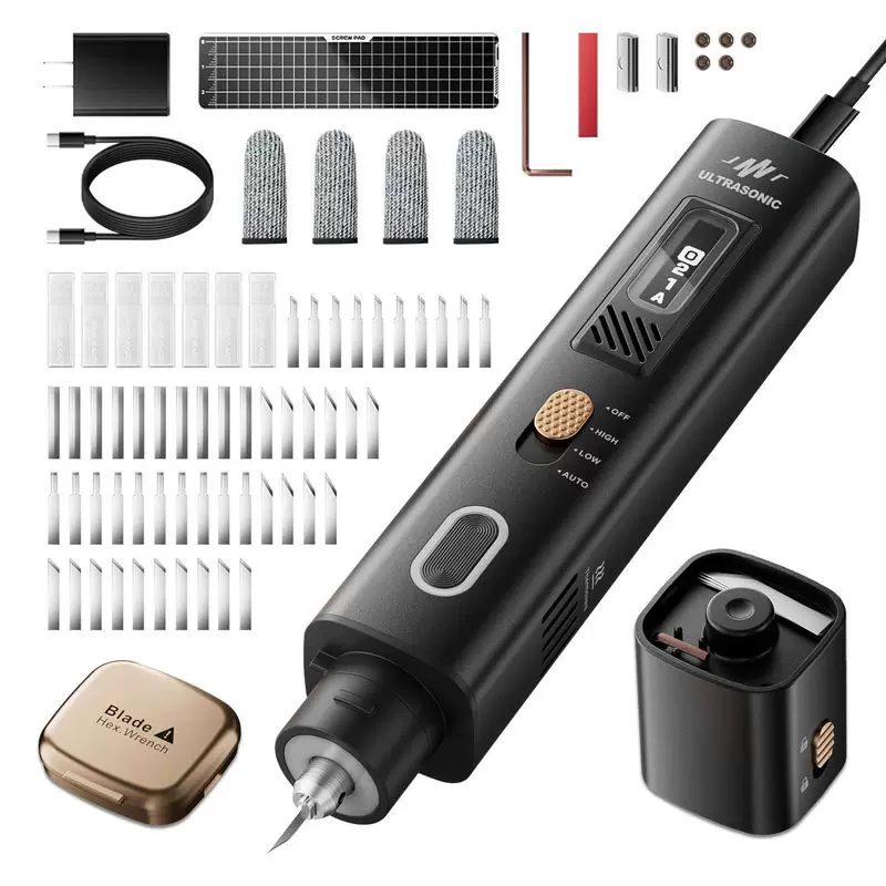 [手持便携超声切割刀波塑料水口树脂模型diy切割打磨电动工具]