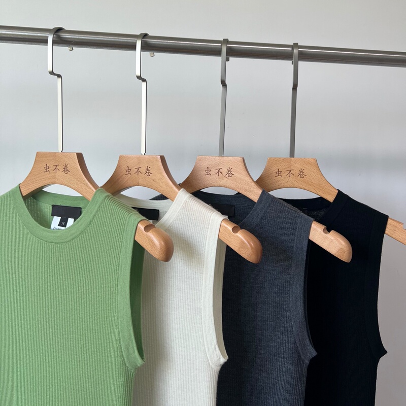 One of the Best G-Brand Items Worth Buying! L~P Fine-Spun Cashmere Wool Knit Sleeveless Vest, Wearable in All Seasons