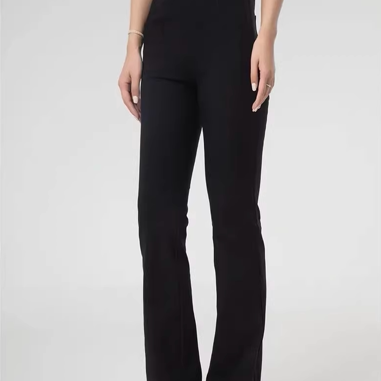 AMASS/阿玛施26新款专柜正品女装服饰高腰直筒微喇长裤 5192460、