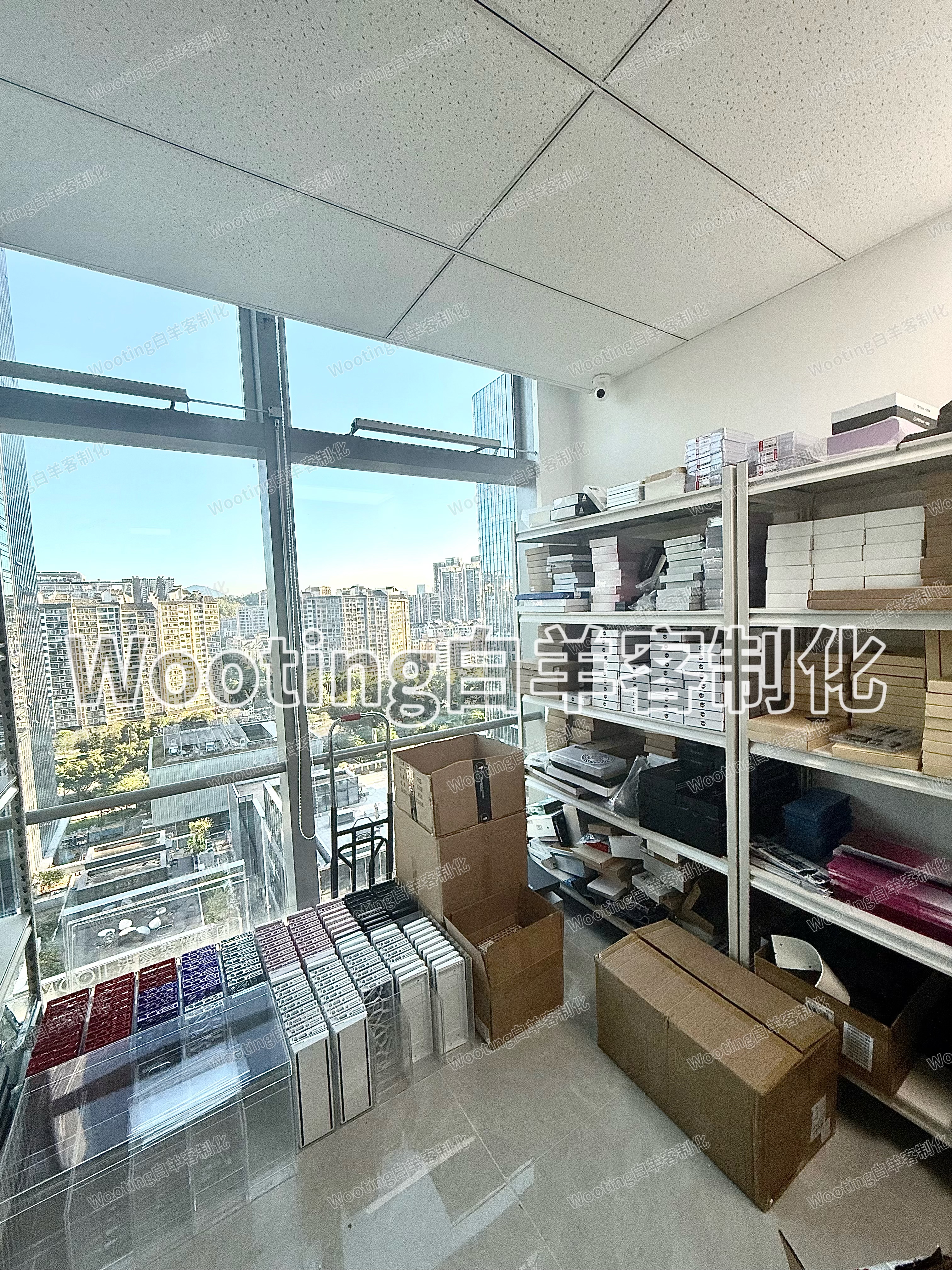 Аксессуары для шитья wooting 80he+全新满改磁轴客制化键盘 镂空果冻水晶爱心双拼个性