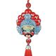 Masque d'opéra de Pékin, ornements de voiture, double masque, pendentif, décoration, caractéristiques chinoises, petits cadeaux d'affaires pour les étrangers à l'étranger