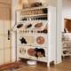 Steel shoe cabinet household door integrated wall-facing shoe rack multi-layer large-capacity household storage cabinet indoor and outdoor cat shoes