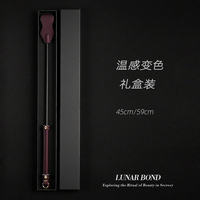 【Moonlight Bond】Temperature-Sensitive Color-Changing Girl Gift Box Set with Small Circle Whip, Couple's Gift, Practical Tool, Leather Whip