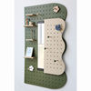 Damumu home entrance mirror hole board can be integrated to cover the full-length mirror sliding mirror storage rack