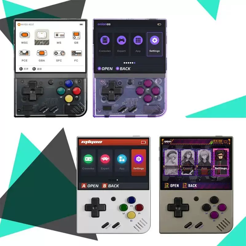 MIYOOO MINI PLUS Портативная ретро ручная игровая консоль v2 мини