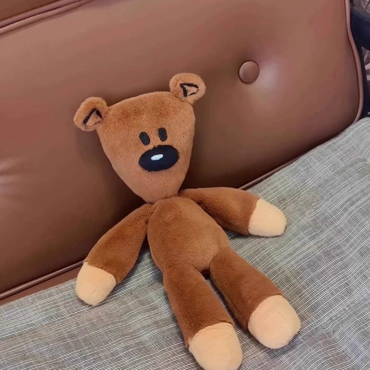 Mr. Bean Merchandise: Bean Bear Plush Toy, Teddy Bear, Bean Bear Doll, Tv Series Replica Toy Gift