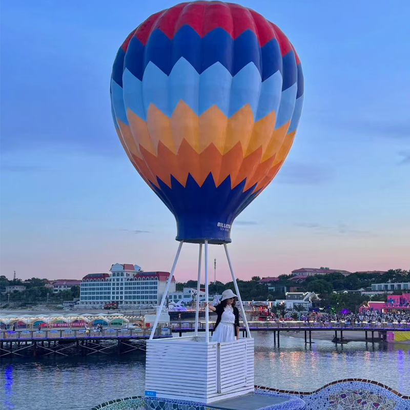 Outdoor Large-Scale Popular Photo Props Hot Air Balloon Sculpture Ornaments Scenic Spot Flower Field Camping Site Decoration Arrangement Outdoor Large-Scale Popular Photo Props Hot Air Balloon Sculpture Ornaments Scenic Spot Flower Field Camping Site Decoration Arrangement
