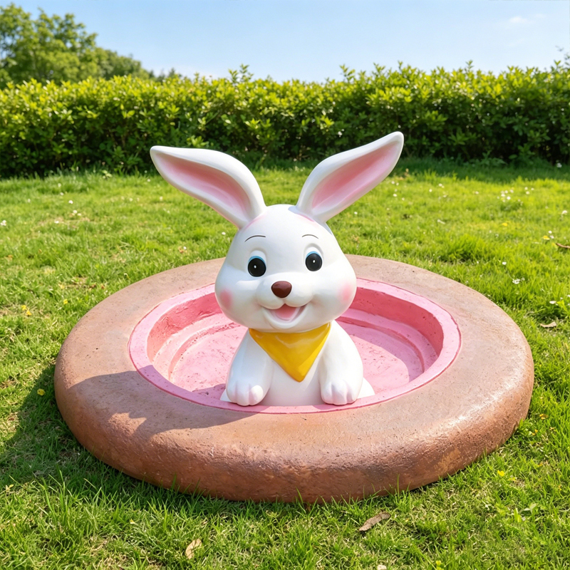 Outdoor Cartoon Animal Manhole Cover Decorations for Community Gardens, Lawns, and Landscape Beautification Outdoor Cartoon Animal Manhole Cover Decorations for Community Gardens, Lawns, and Landscape Beautification