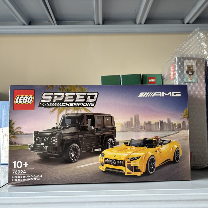 Authentic Lego 76924 Mercedes-Benz Dual Car Super Racing Series Educational Building Block Toys Authentic Lego 76924 Mercedes-Benz Dual Car Super Racing Series Educational Building Block Toys