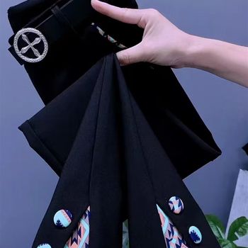 Autumn new pencil pants slimming small leg pants 2024 new south korean stretch suit pants high waisted slimming versatile pants Autumn new pencil pants slimming small leg pants 2024 new south korean stretch suit pants high waisted slimming versatile pants