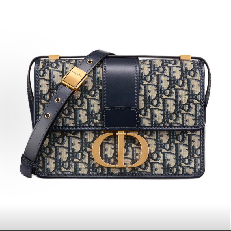 Dior Dior Luxury Brand 99% New Classic Monogram Montaigne 30 Flap Shoulder Crossbody Bag for Women Wz