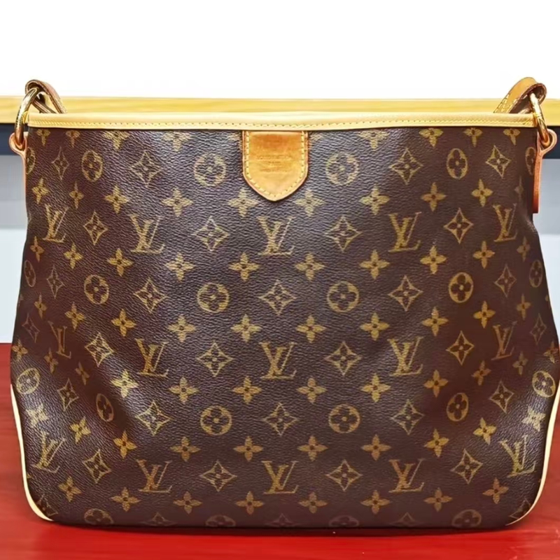 Lv Louis Vuitton High-End Luxury Brand 99% New Second-Hand Df Medium-Sized Shopping Bag Shoulder Crossbody Handbag Wz Lv Louis Vuitton High-End Luxury Brand 99% New Second-Hand Df Medium-Sized Shopping Bag Shoulder Crossbody Handbag Wz