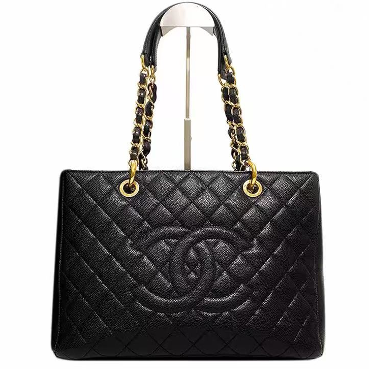 Chanel Chanel High-End Luxury Brand 99% New Modern Style Gst Quilted Shoulder Handbag for Women Wz