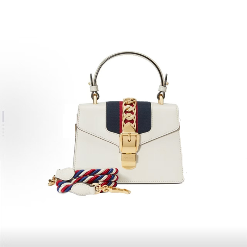Gucci Gucci Luxury Brand 99% New White Serbian Mini Small Handbag Crossbody Bag Wz