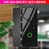 Single frame door fingerprint password swipe card smart electronic lock free office sliding door attendance