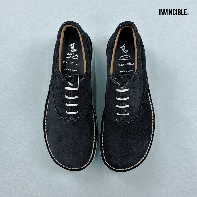 Nanamica Gore-Tex Plain Toe Shoes Japanese-Made Waterproof Leather Shoes 26Aw