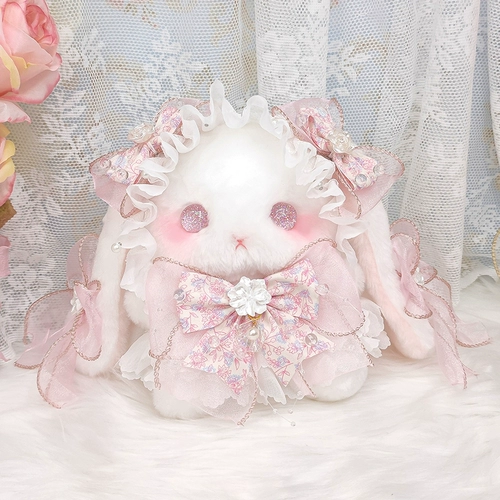 Кролик, оригинальная кукла, милая сумка с бантиком, стиль Лолита, DIY