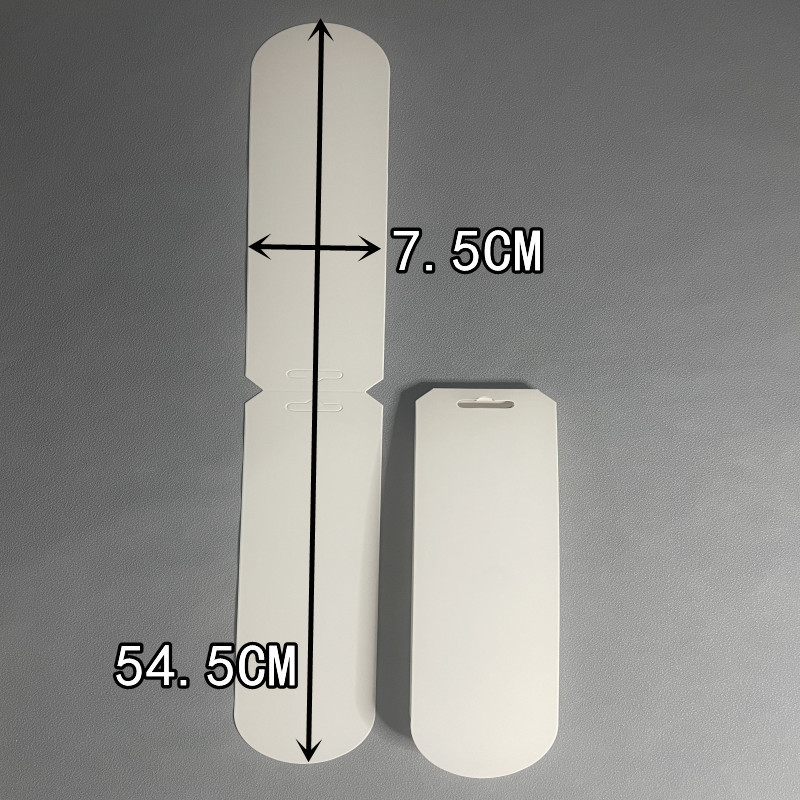 Sock Lining Board, Universal Ice Socks, Straight Tube Socks Packaging Cardboard, Hook-Free Label Paper Card, Folded Inner Lining, In-Stock Wholesale