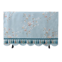 TV dust cover cover cloth 2021 new LCD cabinet cover 55 inch 65 inch simple fabric anti-smash