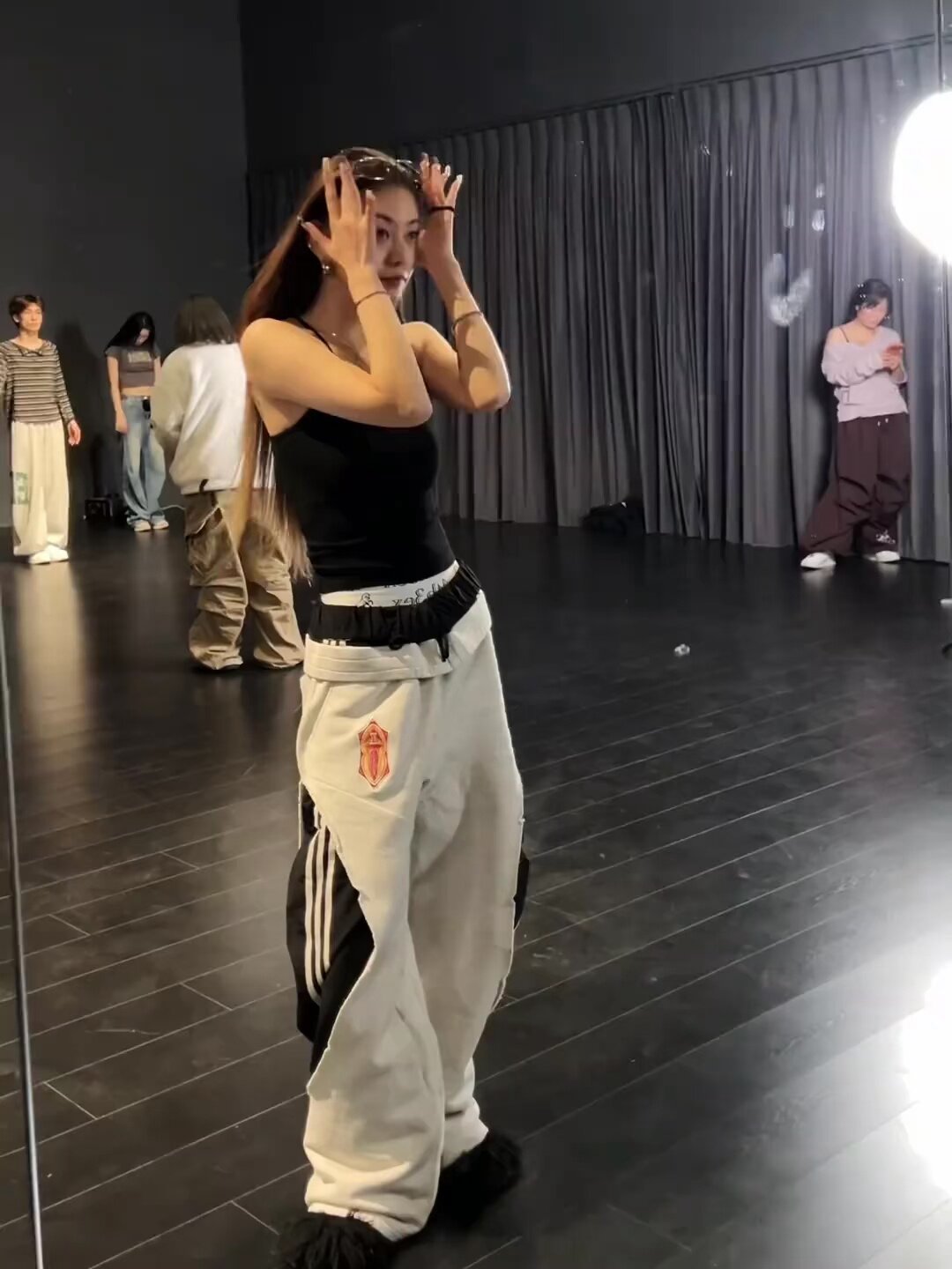 Fourth3ex 25fw faux two-piece double-waisted sweatpants: the new