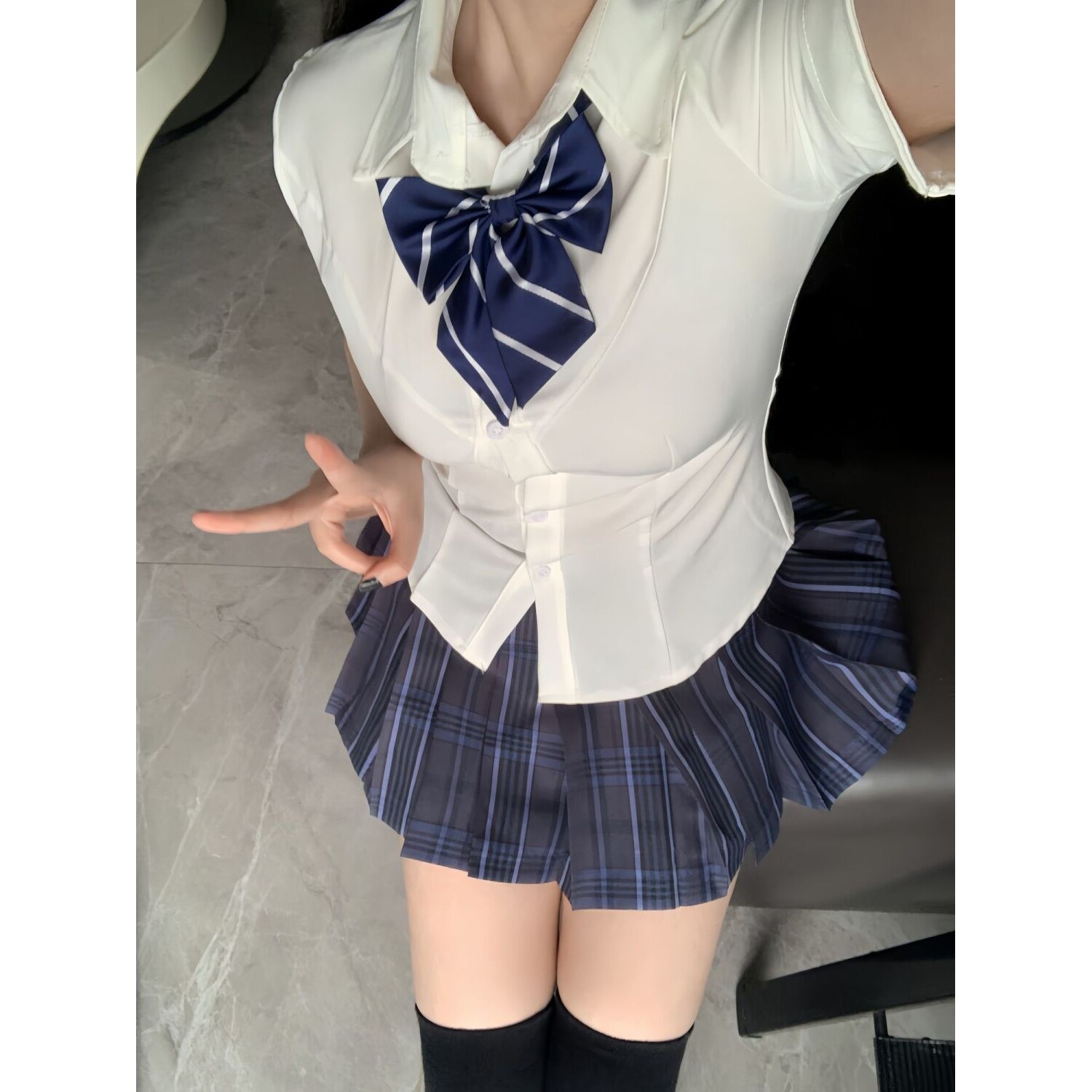 夏日限定!爆款日系学院风JK制服,甜辣收腰衬衫,显瘦格子小香风,穿出学生范儿!-JK-淘宝好物网
