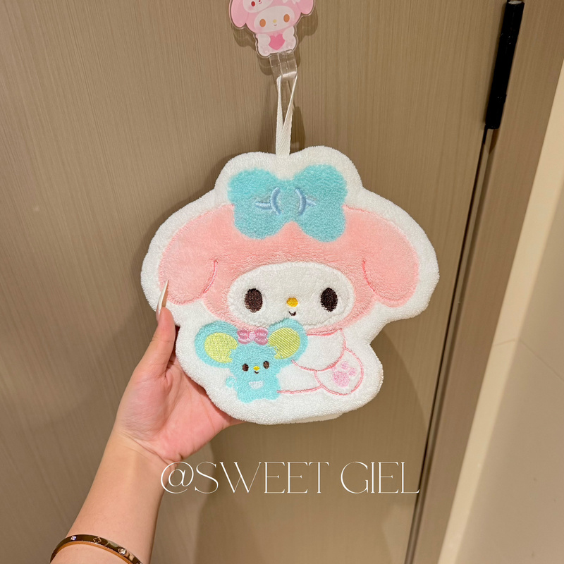 1 Sweet Girl U-Original Plush Hanging Hand Towel, Highly Absorbent and Quick-Drying Towel for Bathroom Use