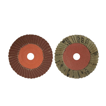 Louver blade polishing blade type impeller fine soft louver angle metal rust removal polishing blade