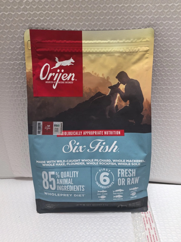 Original Hunting Cravings Six Types of Fish Chicken Dog Food for Puppies and Adult Dogs, Grain-Free Complete Natural Food 11.4kg