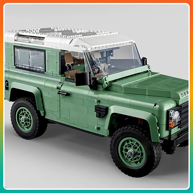 New Land Rover Defender 90 Land Rover Defender 10317ICONS series building block toys puzzle assembly boy gift