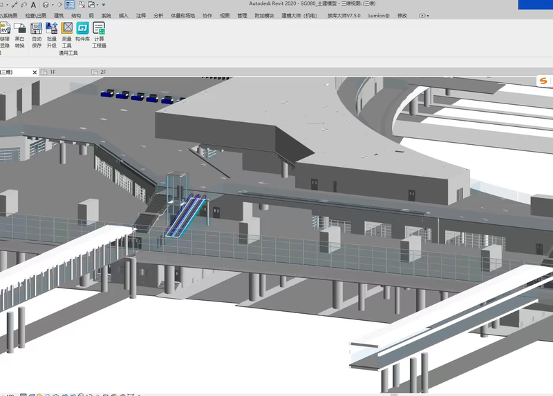 Port Passenger Terminal Revit Model, Architectural Structure and Mechanical Model, Digital Design Materials Port Passenger Terminal Revit Model, Architectural Structure and Mechanical Model, Digital Design Materials