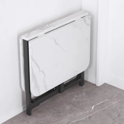 Folding Table For Home Multi-functional Foldable Dining Table Small Apartment Simple Dining Table Portable Rectangular Small Table