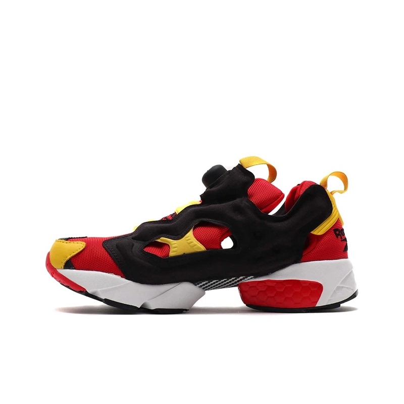 Reebok Instapump Furyog Mesh Trendy Fashion Shock-Absorbing Low-Top Lifestyle Casual Shoes