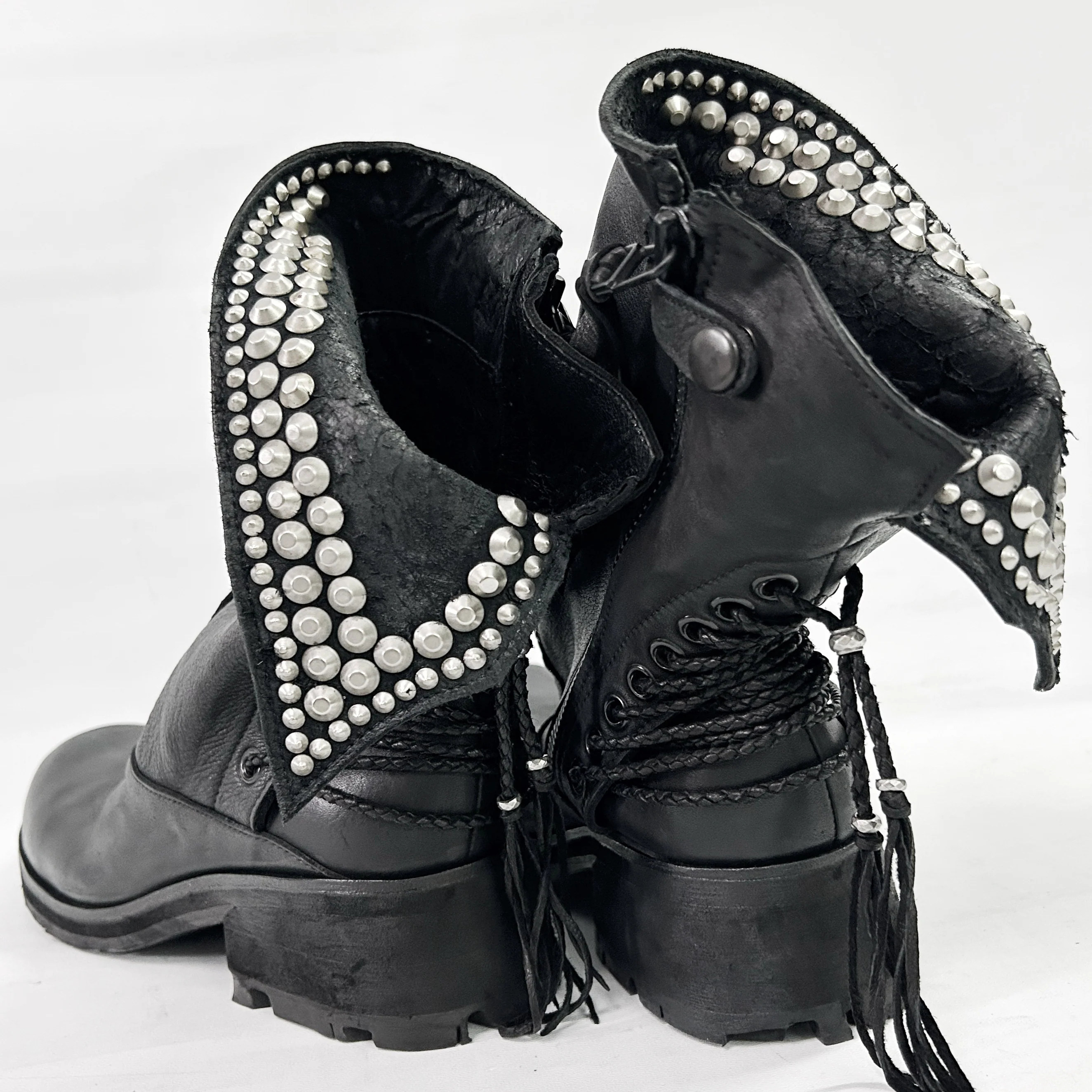KMRii 2402-BO06 Crush Braided Boots 03 时装靴-淘宝Taobao | 天猫Tmall