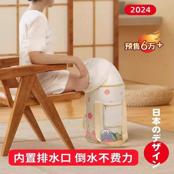 Foot Bath Bucket, Deep Bucket, Knee Heating, Constant Temperature Steaming, Calf Portable Foldable Home Health Foot Bath Bag