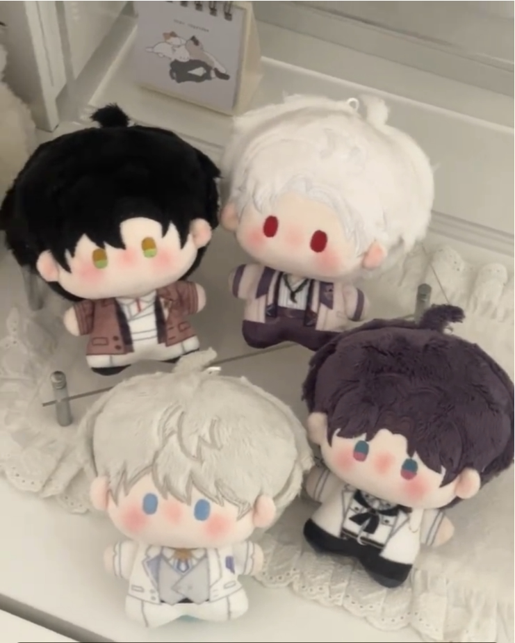 Love and Deepspace Fan-Made 3.94 in Birthday Plush Charms